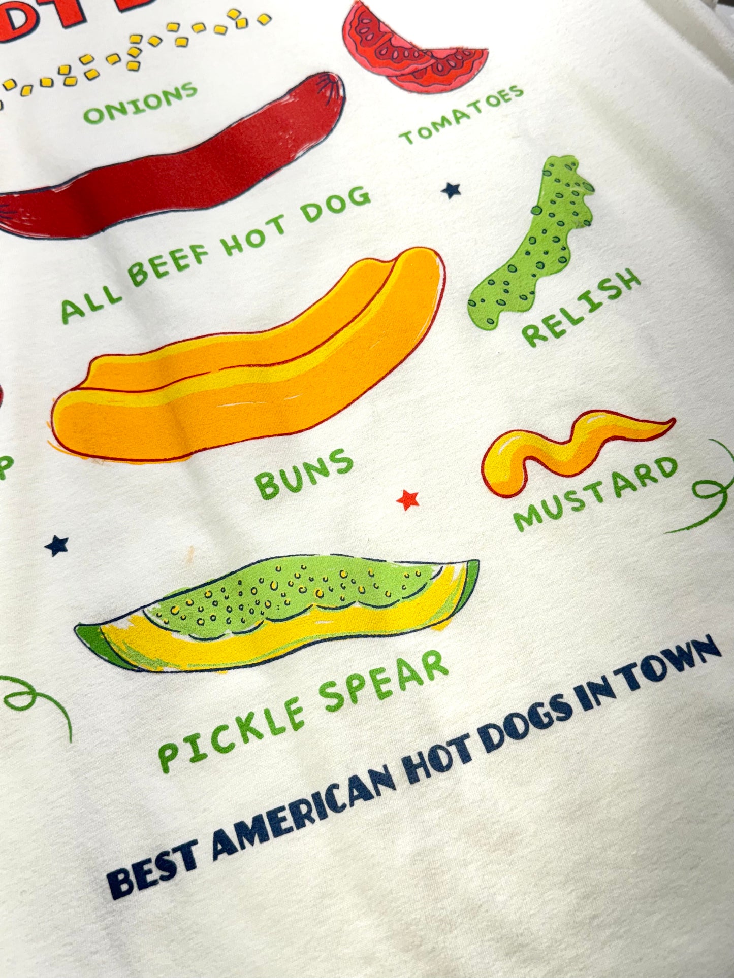 Vintage How To Build A Hotdog T-Shirt