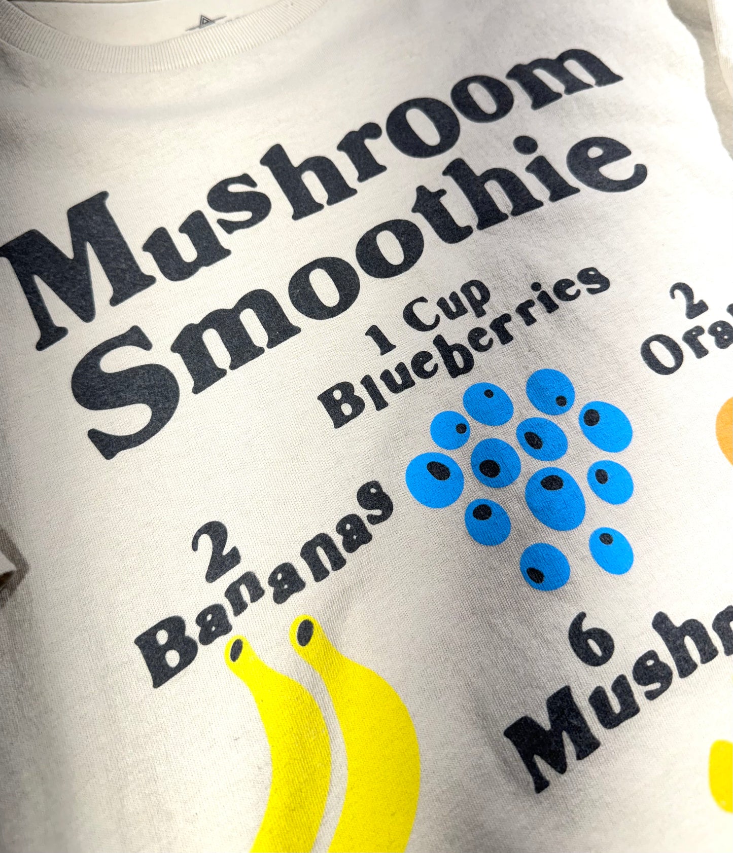 Vintage Mushroom Smoothie T-Shirt Shrooms