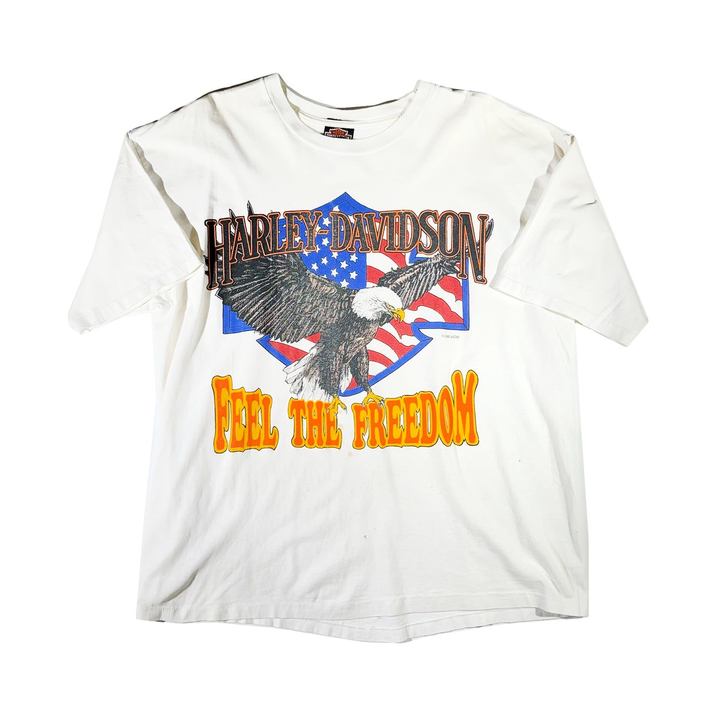 Vintage Harley Davidson T-Shirt Feel The Freedom