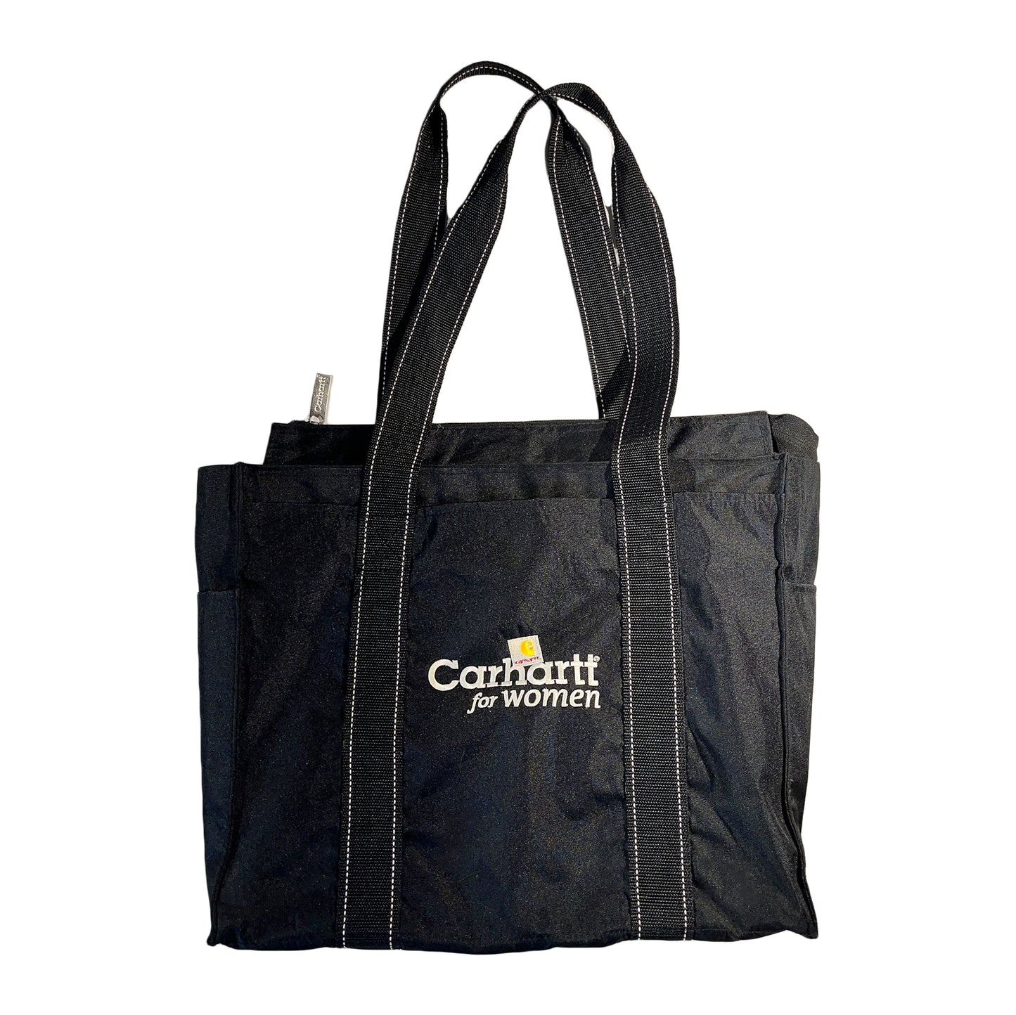 Carhartt Tote Bag For Women Vertical Open Tote Signature Black Essentials