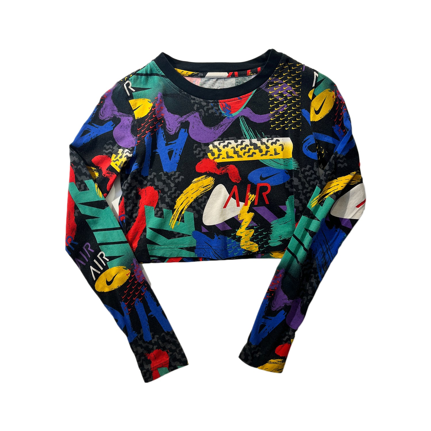 Nike air crop outlet top long sleeve