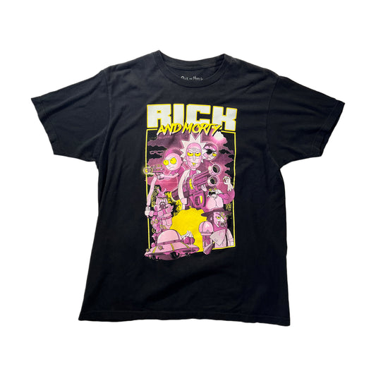 Vintage Rick and Morty T-Shirt Cartoon