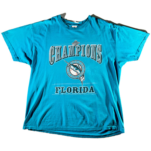 Vintage Florida Mariners T-Shirt MLB 1997 World Series Single Stitch