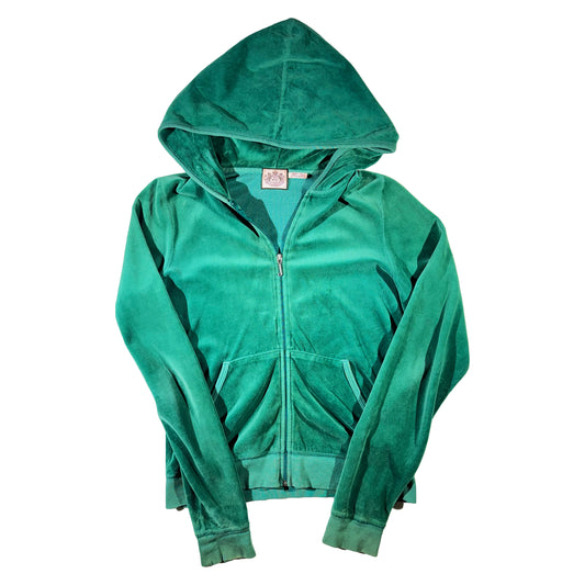 Vintage Juicy Couture Zip Up Hoodie Velour