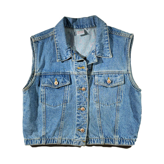 Vintage Denim Vest Top