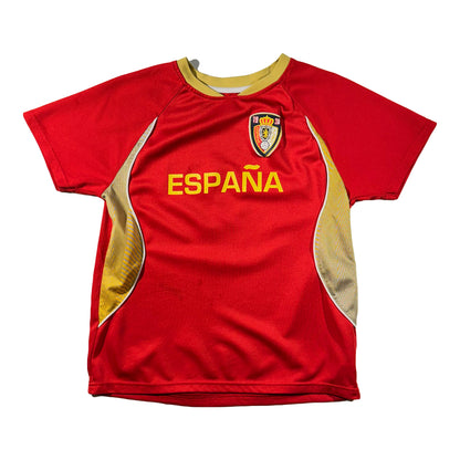 Vintage Spain Soccer Jersey Top Espana FIFA Football