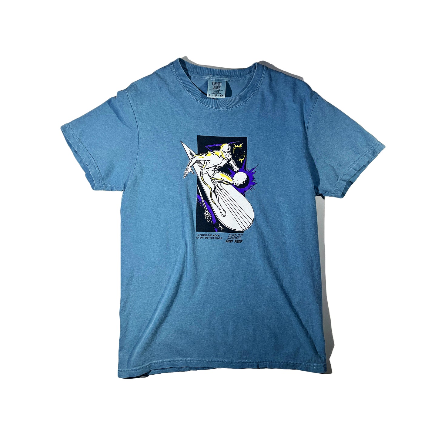 Vintage Silver Surfer T-Shirt Waves