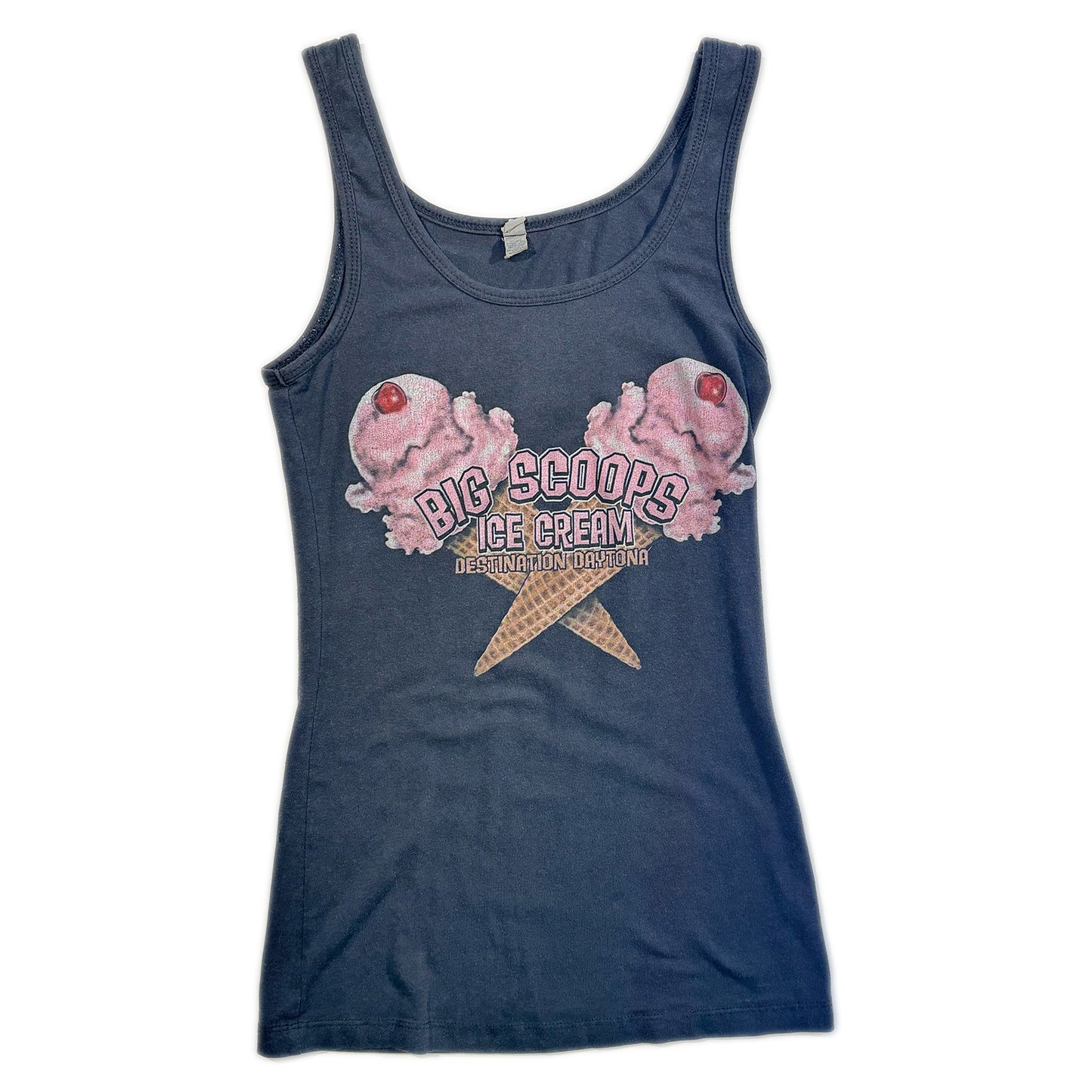 Vintage Big Scoops Tanktop T-Shirt Ice Cream