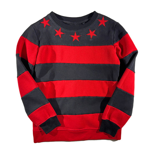 Vintage Givenchy Crewneck Stars And Stripes Red/Black Sweatshirt