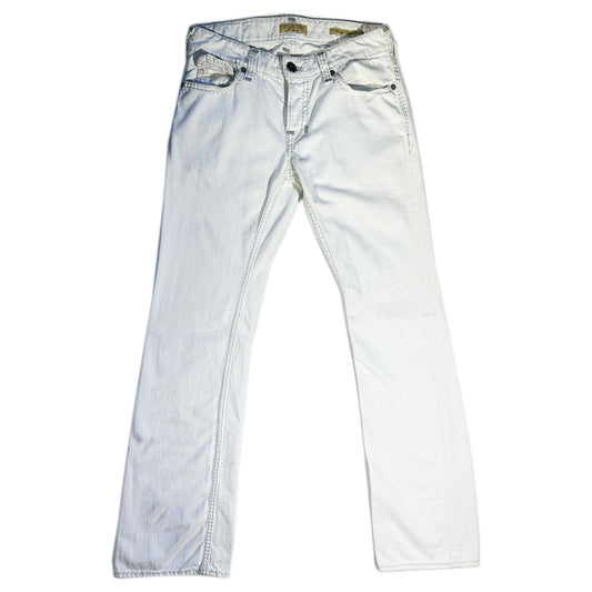 Vintage Guess Jeans White Denim