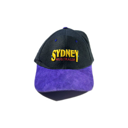 Vintage Sydney Hat Australia Suede Brim Cap