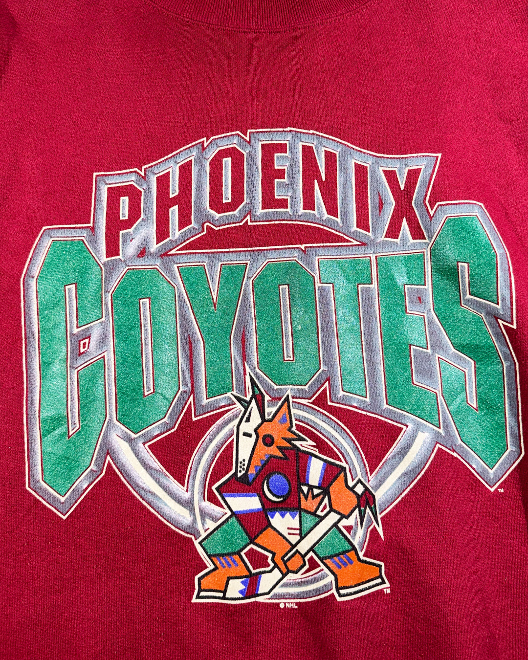 Vintage Phoenix Coyotes Crewneck NHL EPIC