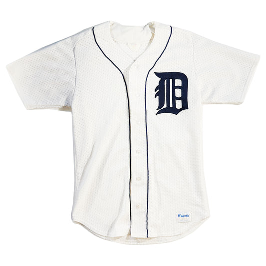 Vintage Detroit Tigers Jersey MLB Majestic Top USA Made