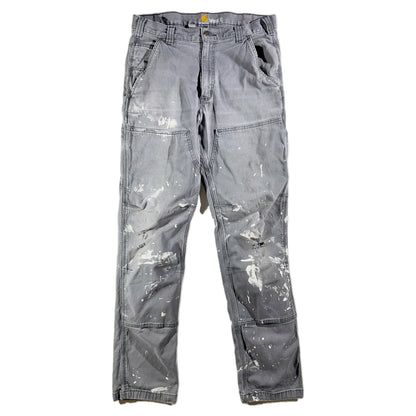 Vintage Carhartt Pants Paint Splatter Vibe Artsy Relaxed Fit