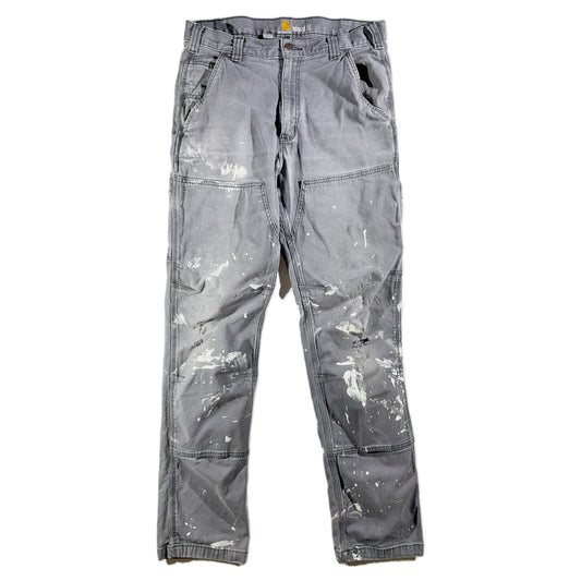 Vintage Carhartt Pants Paint Splatter Vibe Artsy Relaxed Fit