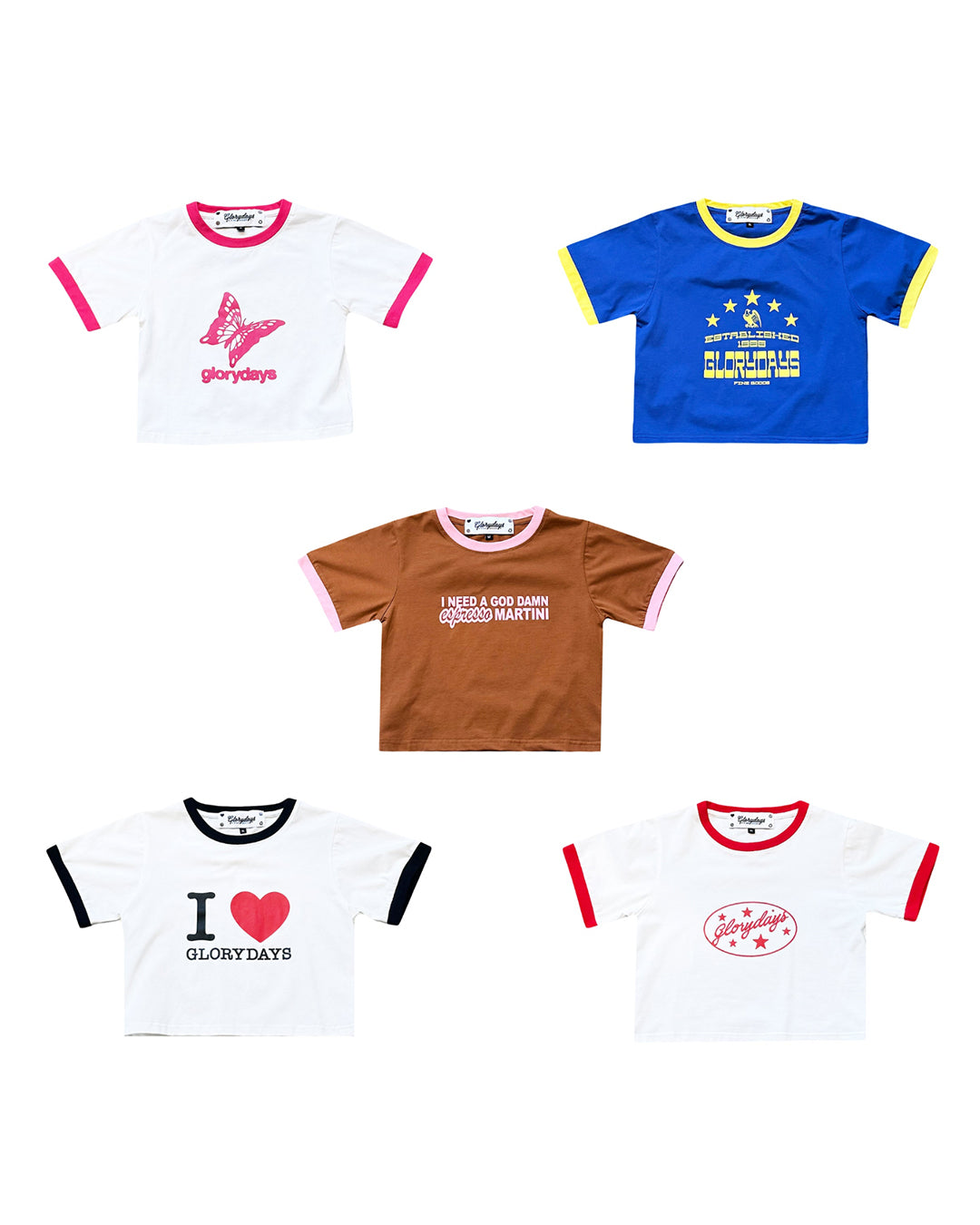 トップス Girls don't cry RINGER BABY TEE RIPCURL ARCHIVE RINGER BABY TEE- Catalyst