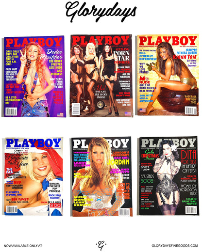 Vintage Playboy Magazine 2002