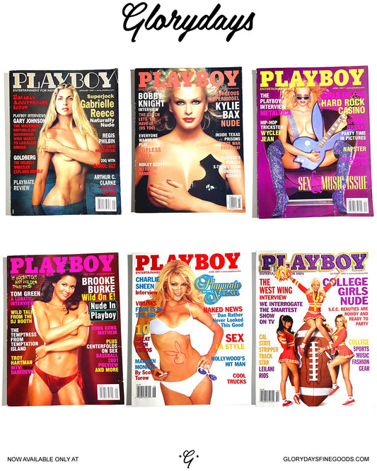 Vintage Playboy Magazine 2001