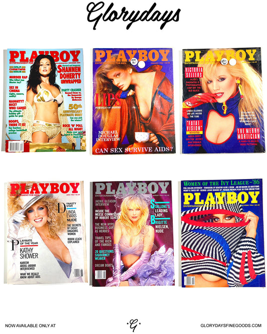 Vintage Playboy Magazine 1986