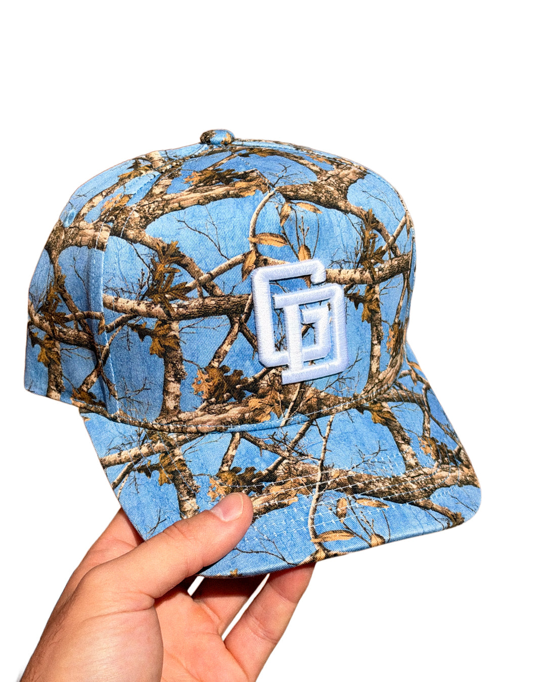 Blue Real Tree Hat