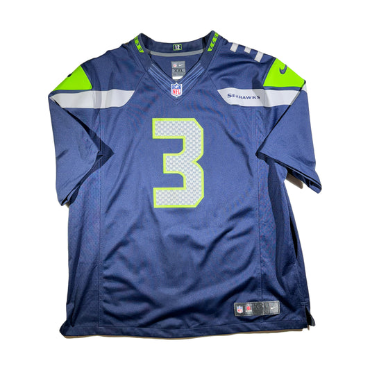 Vintage Seattle Seahawks Jersey Russell Wilson