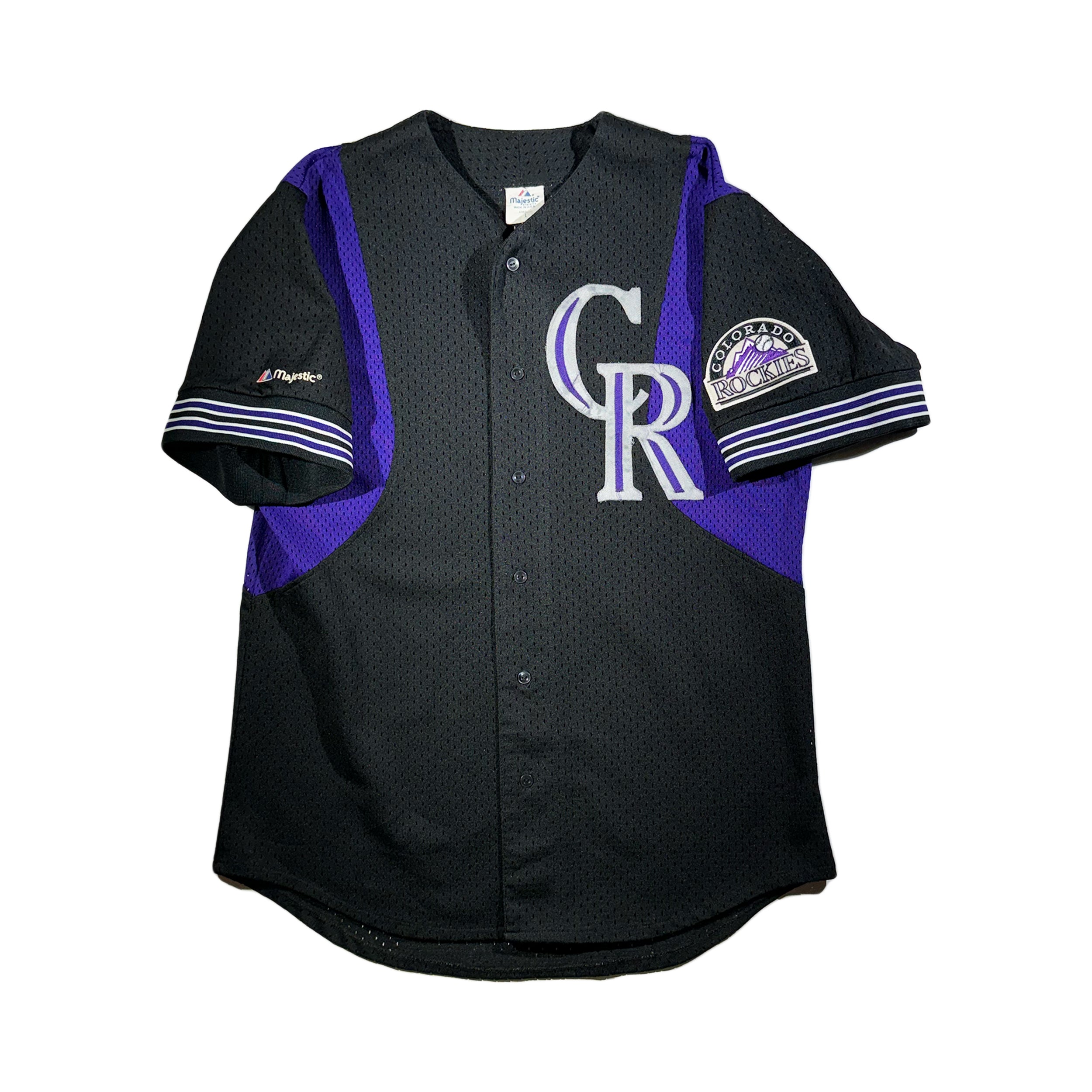 Vintage Colorado Rockies Jersey MLB Baseball EPIC Majestic Cool Base U Glorydays Fine Goods