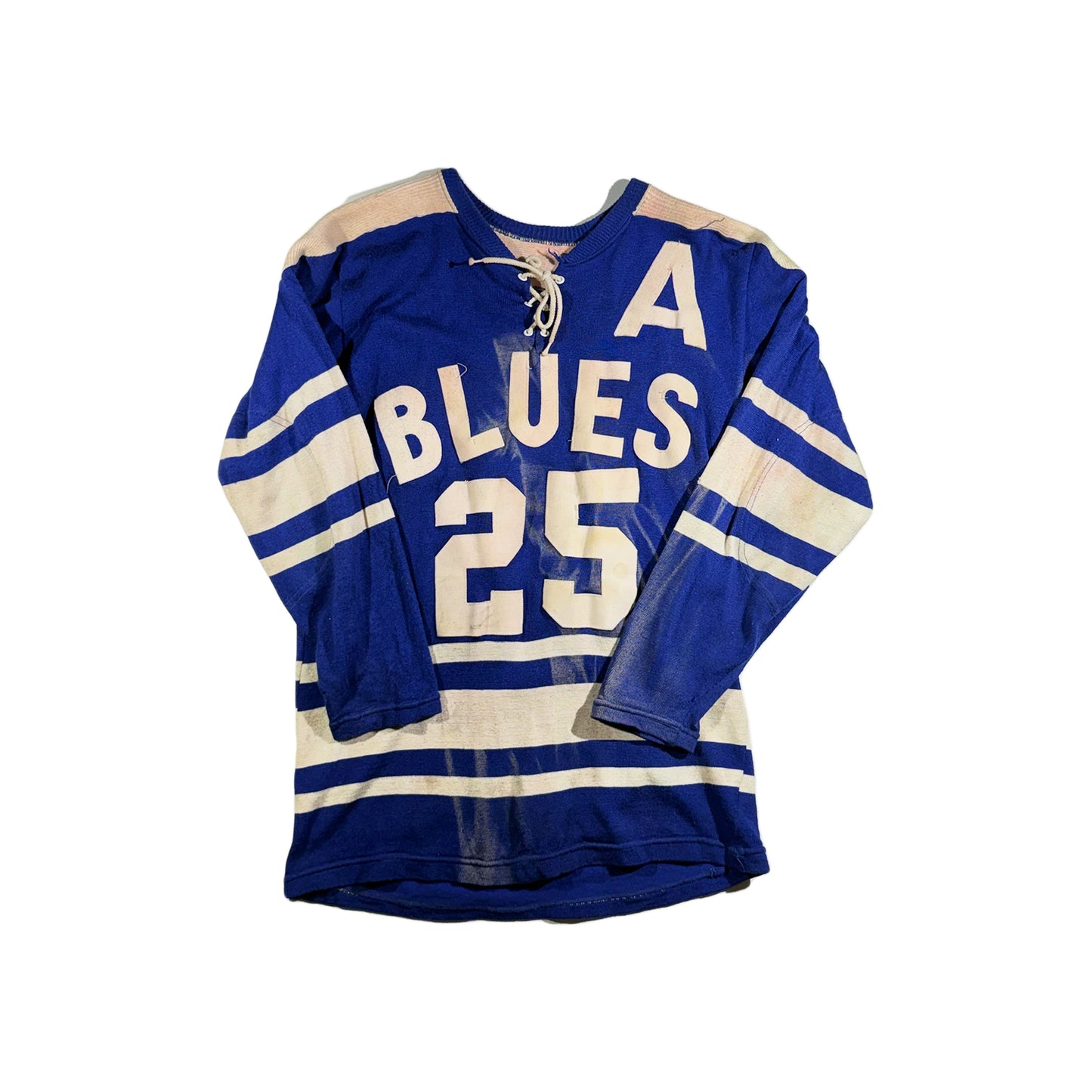 Vintage Hockey Jersey Blues Sweater Heavy