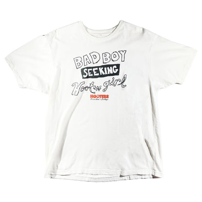 Vintage Hooters T-Shirt Bad Boy SEEKING Hooters Girl