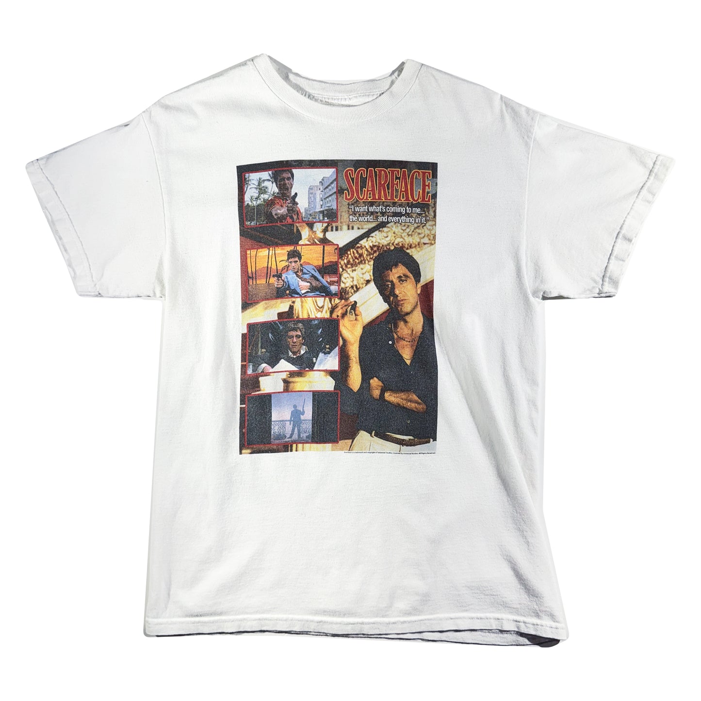 Vintage Scarface T-Shirt Al Pacino Movie Tee