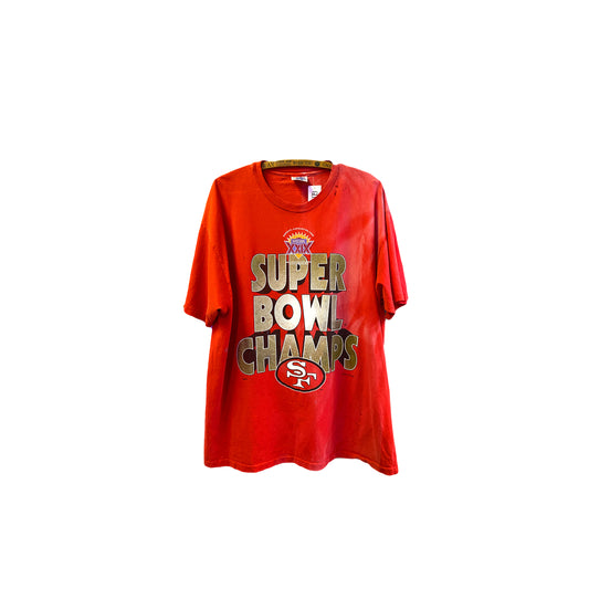 Vintage 49ers Super Bowl T-shirt
