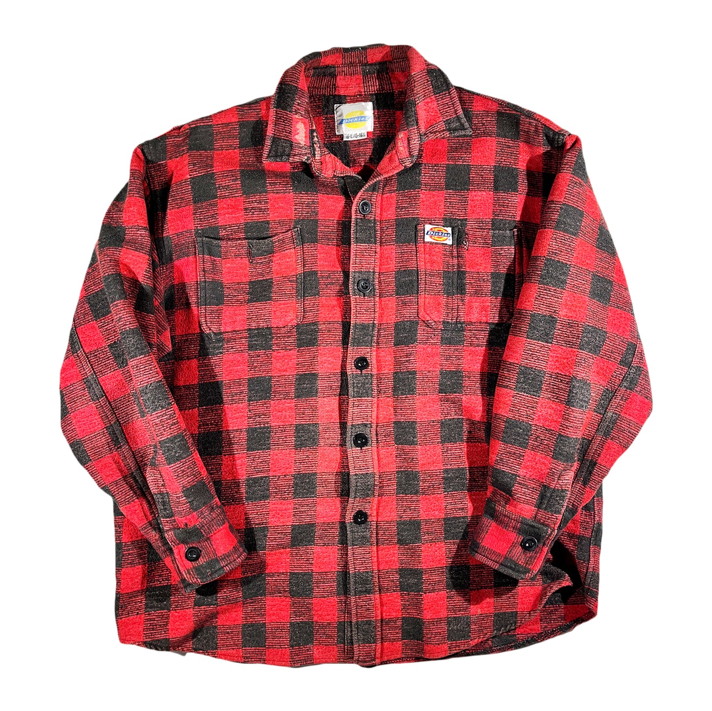 Vintage Dickies Flannel Jacket Button Up Shacket