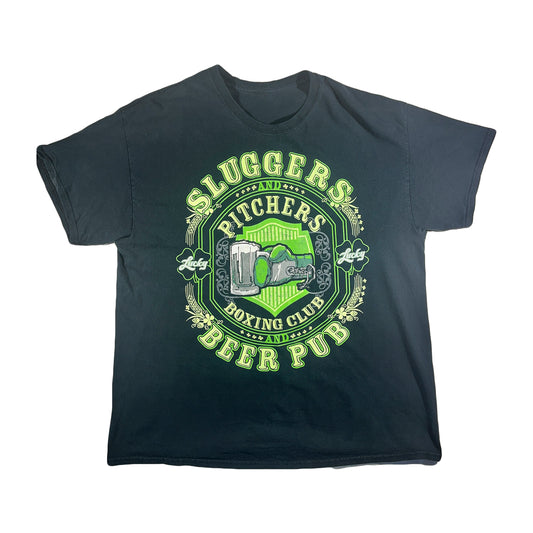 Vintage Sluggers and Pitchers T-Shirt Beer Pub