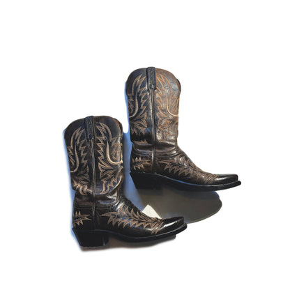 Vintage Lucchese Boots Cowgirl 1883 Western