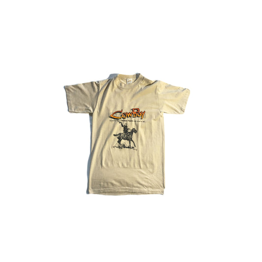 Vintage Cowboy Montana Theatre T-Shirt Animal Tee