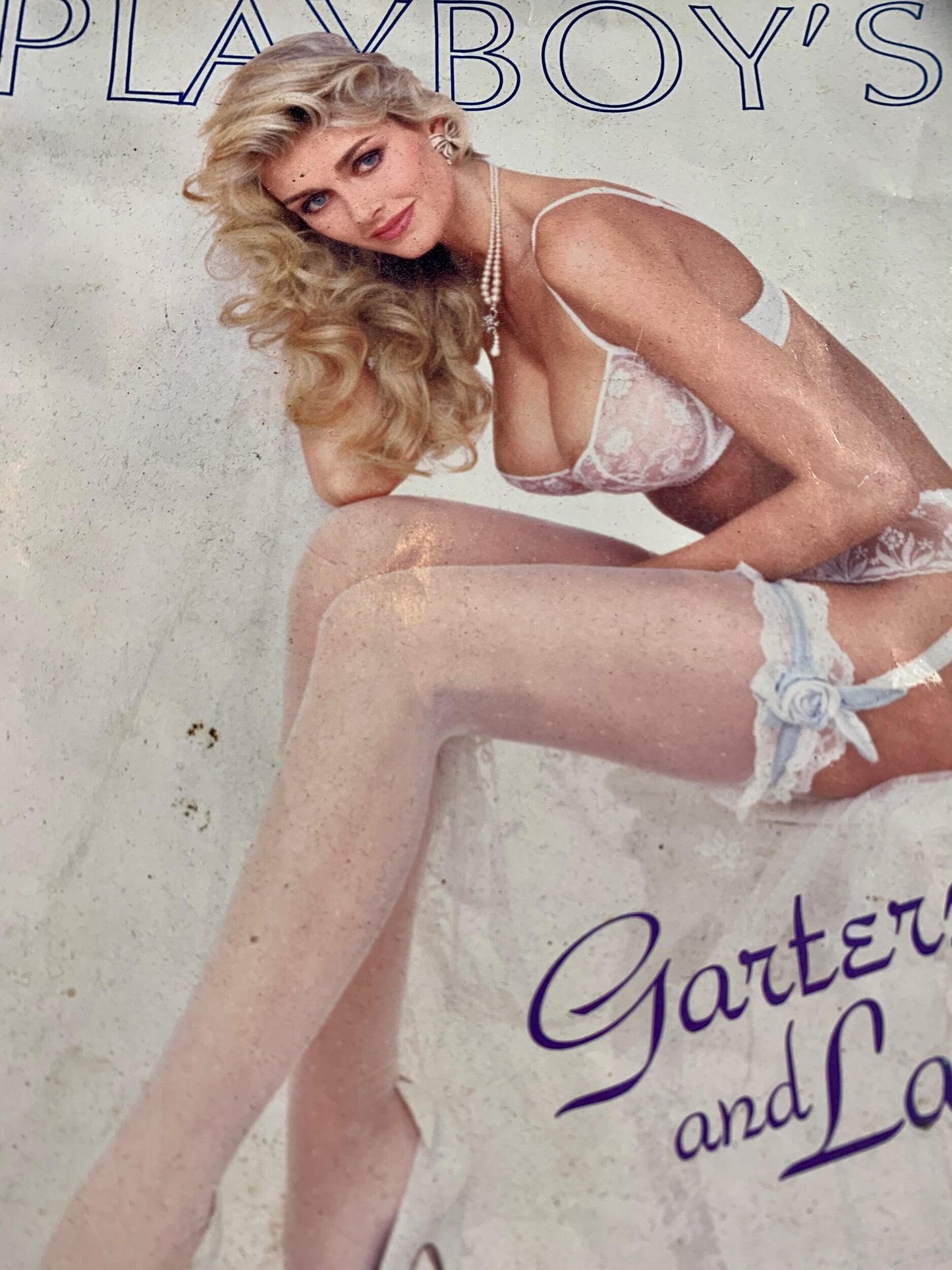 Vintage Playboy’s Garters and Lace 1992 Magazine
