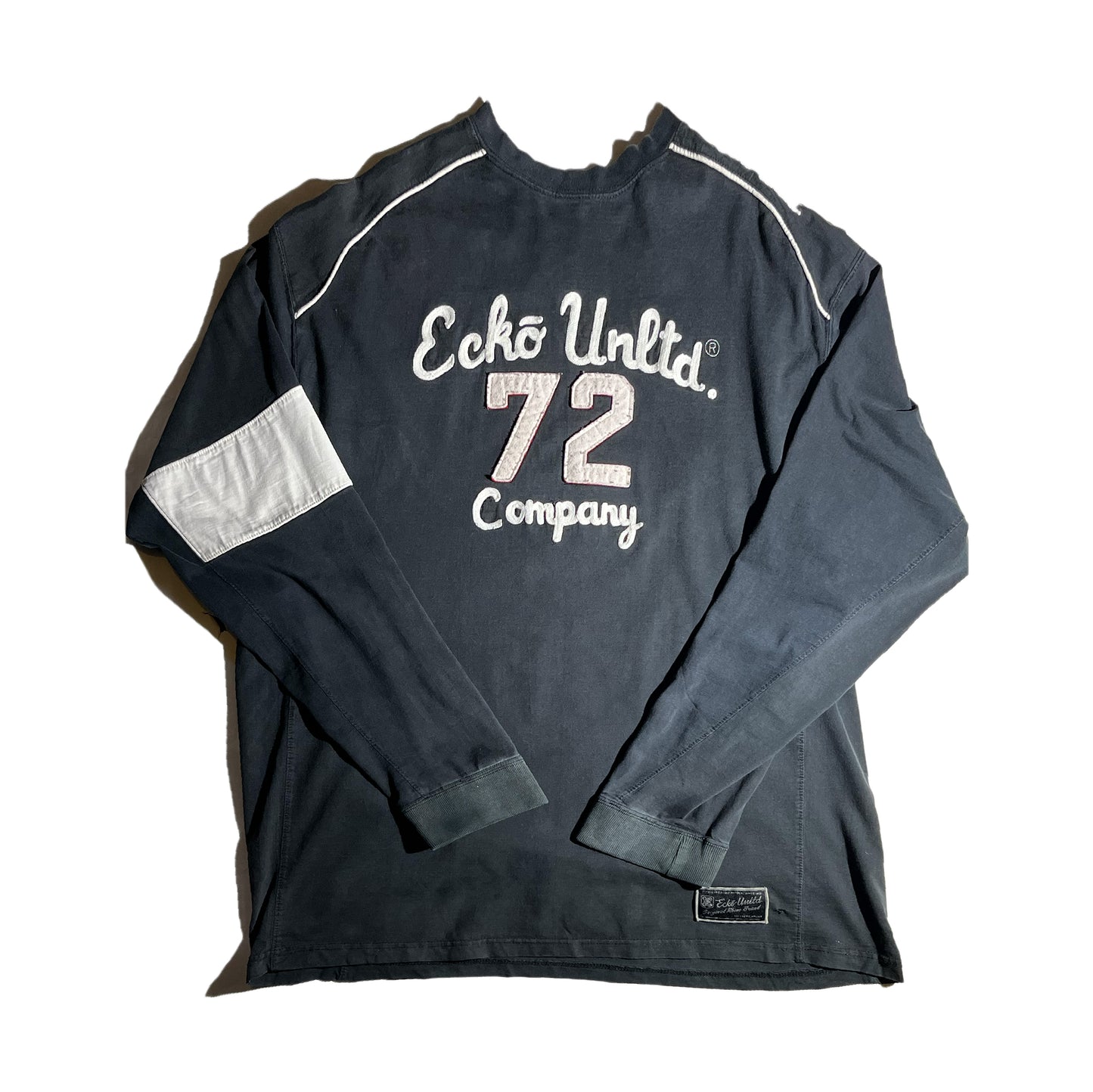 Vintage Ecko T-Shirt Longsleeve Top Ecko Unltd. Rhino Knit