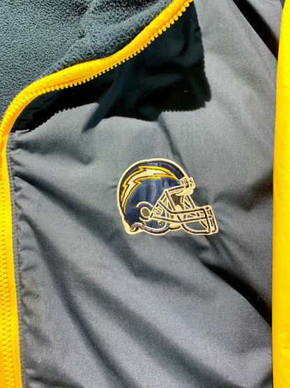 Vintage LA Chargers Reversible Jacket