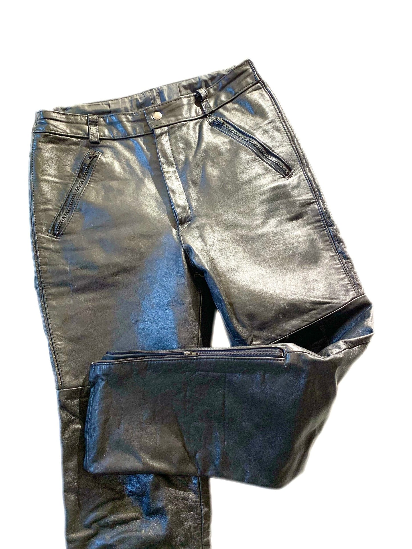 Vintage Leather Pants (Angora)