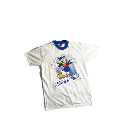 Vintage Donald Duck Disney T-Shirt Ringer Animal Tee