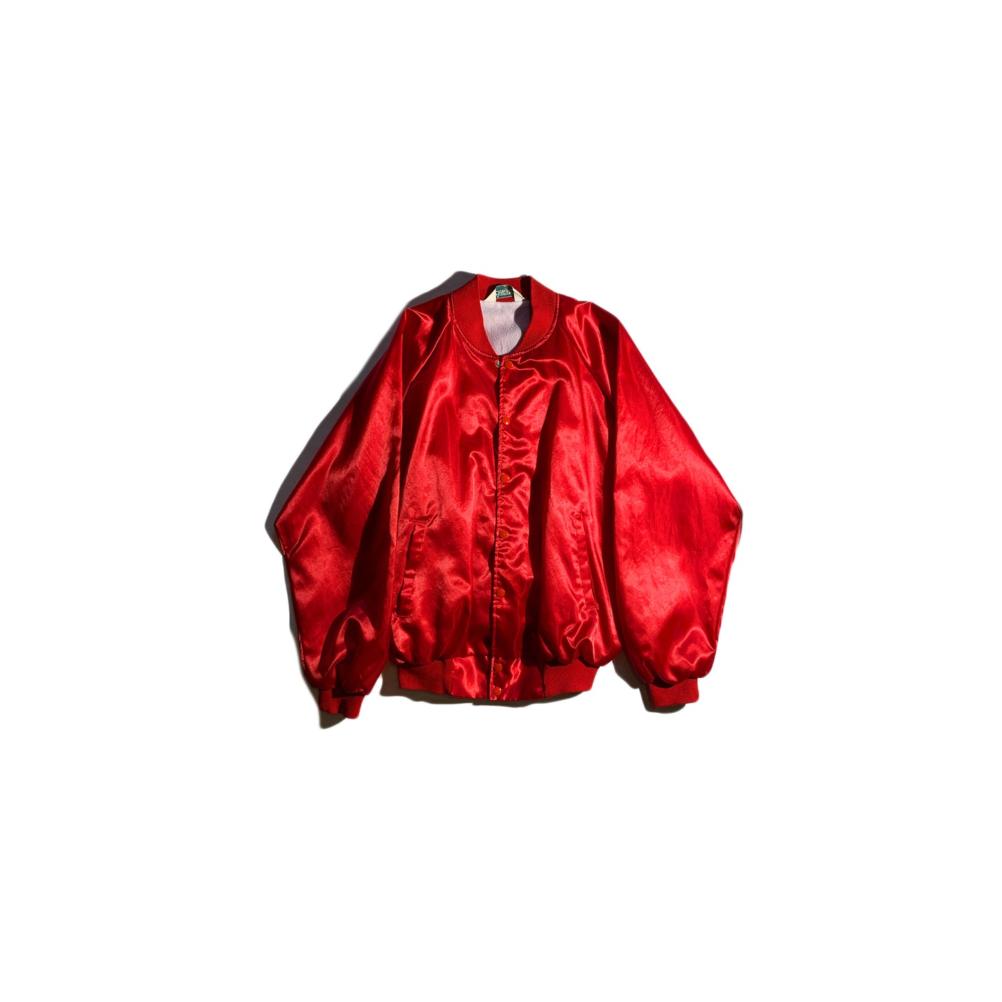 Vintage Red Bomber Jacket
