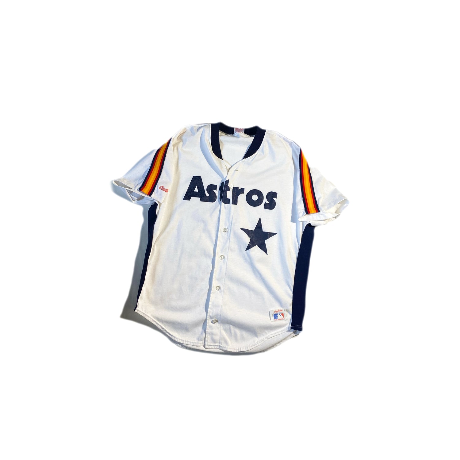 Vintage Astros Jersey Summer Light Shirt XL USA Made – Glorydays