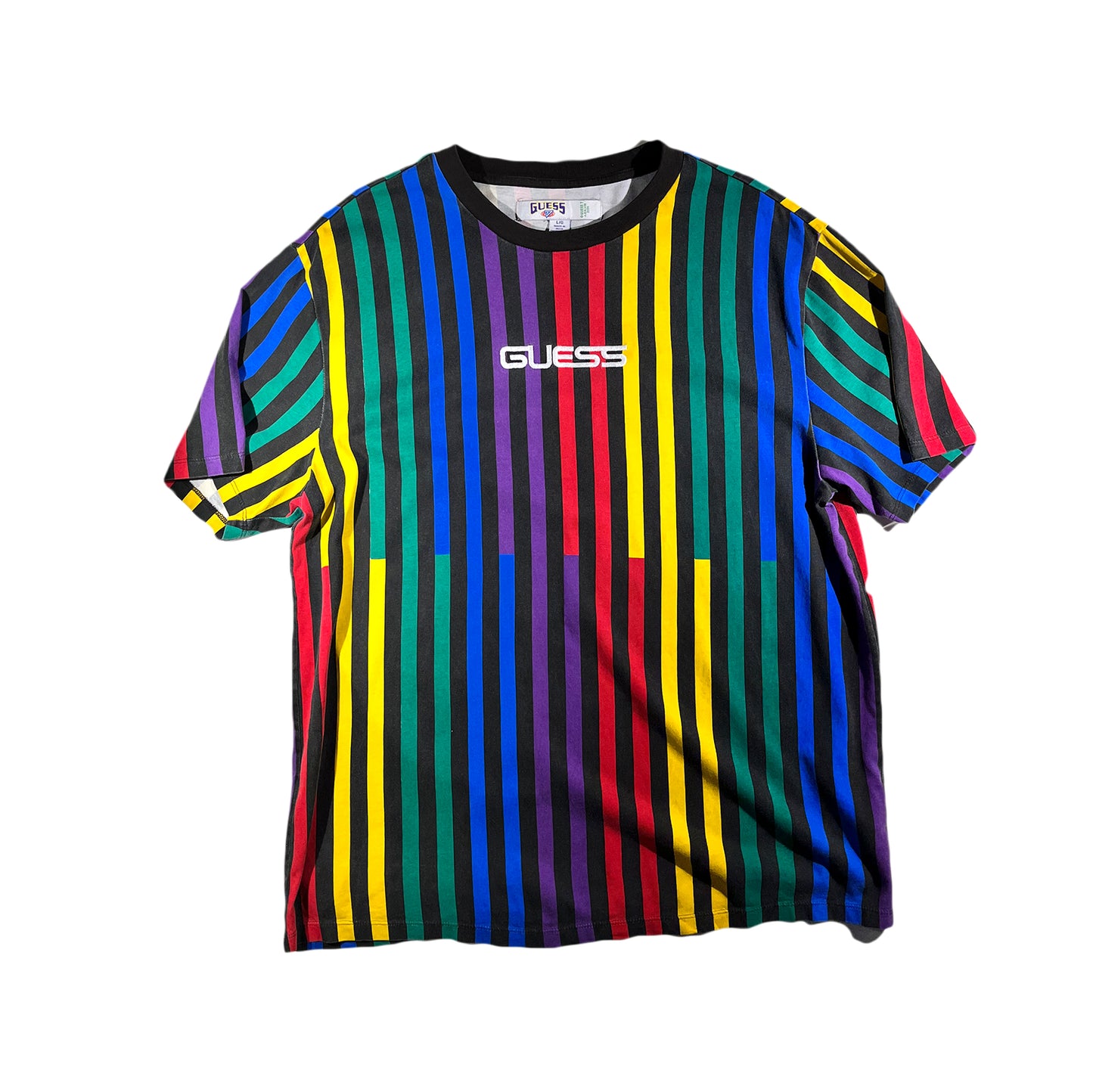 Vintage Guess T-Shirt Stripes 90's