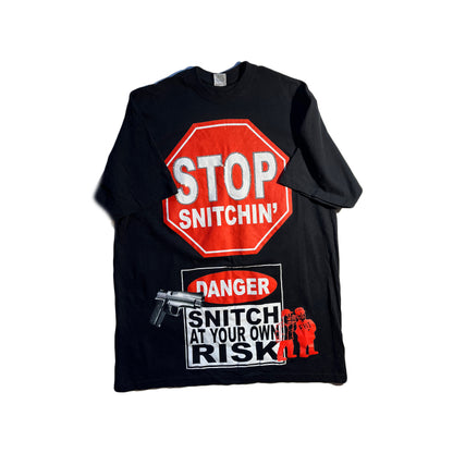 Vintage Stop Snitchin' T-Shirt