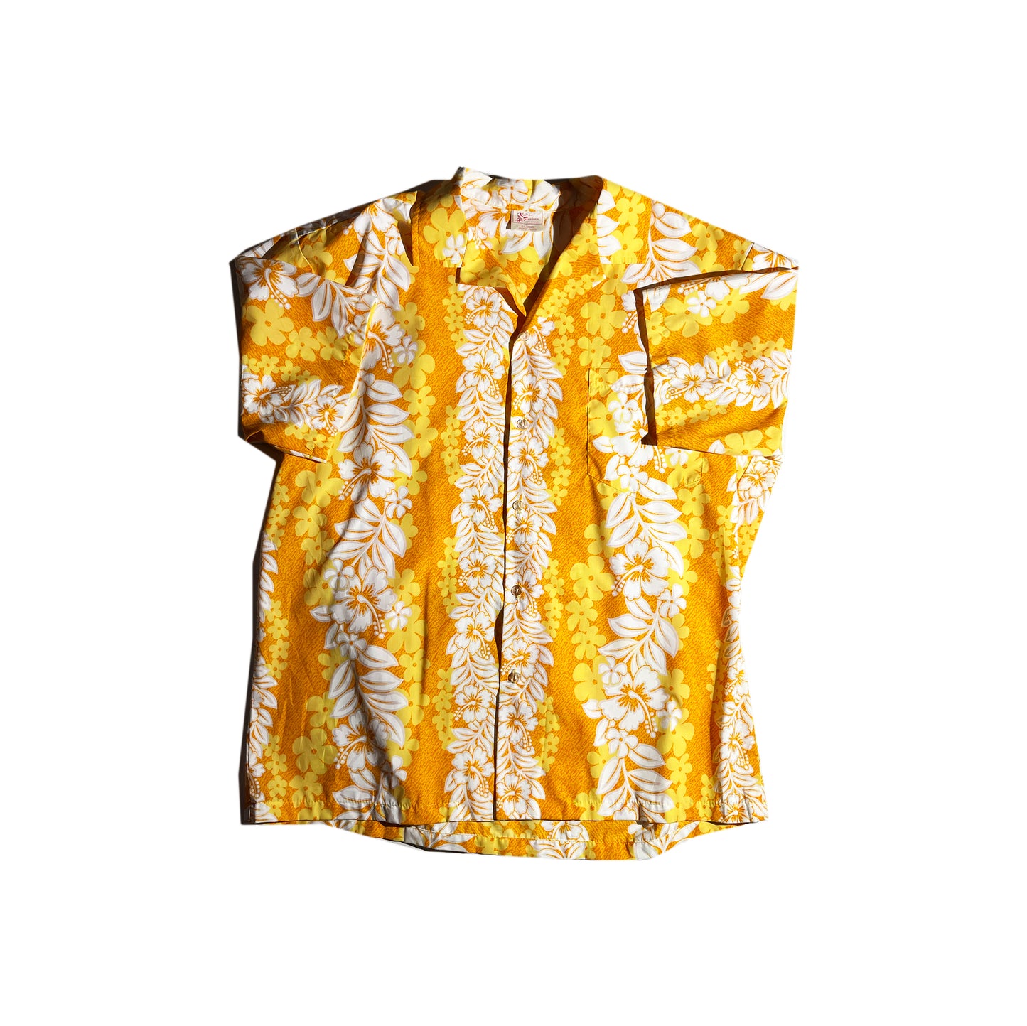 Vintage Hawaiian Shirt Button Up Party Top