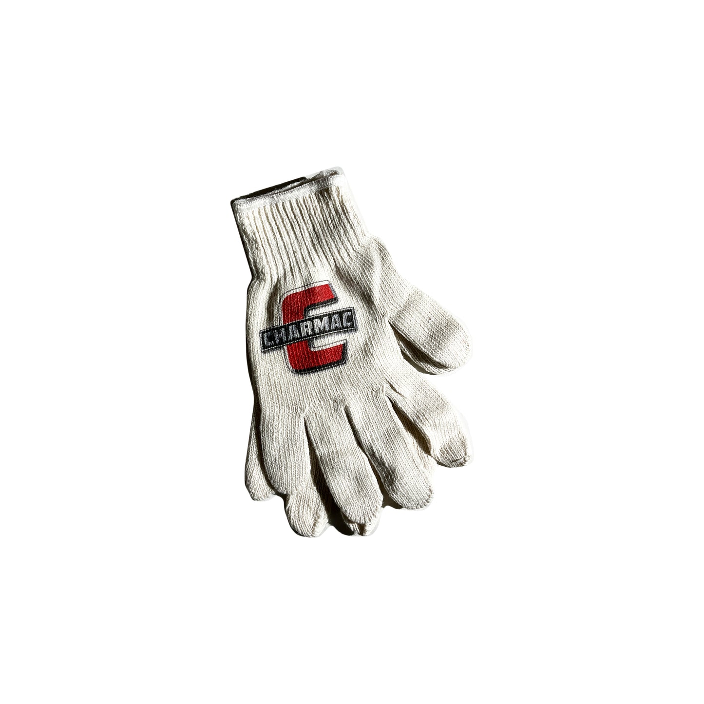 Vintage Construction Gloves Charmac Soft Cotton