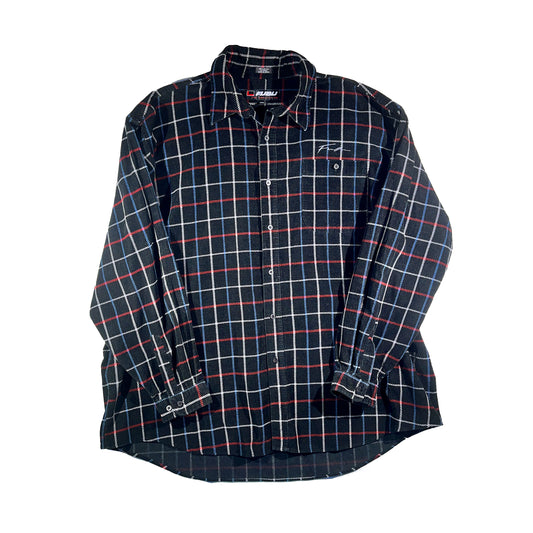 Vintage Fubu Shirt Flannel Button Up