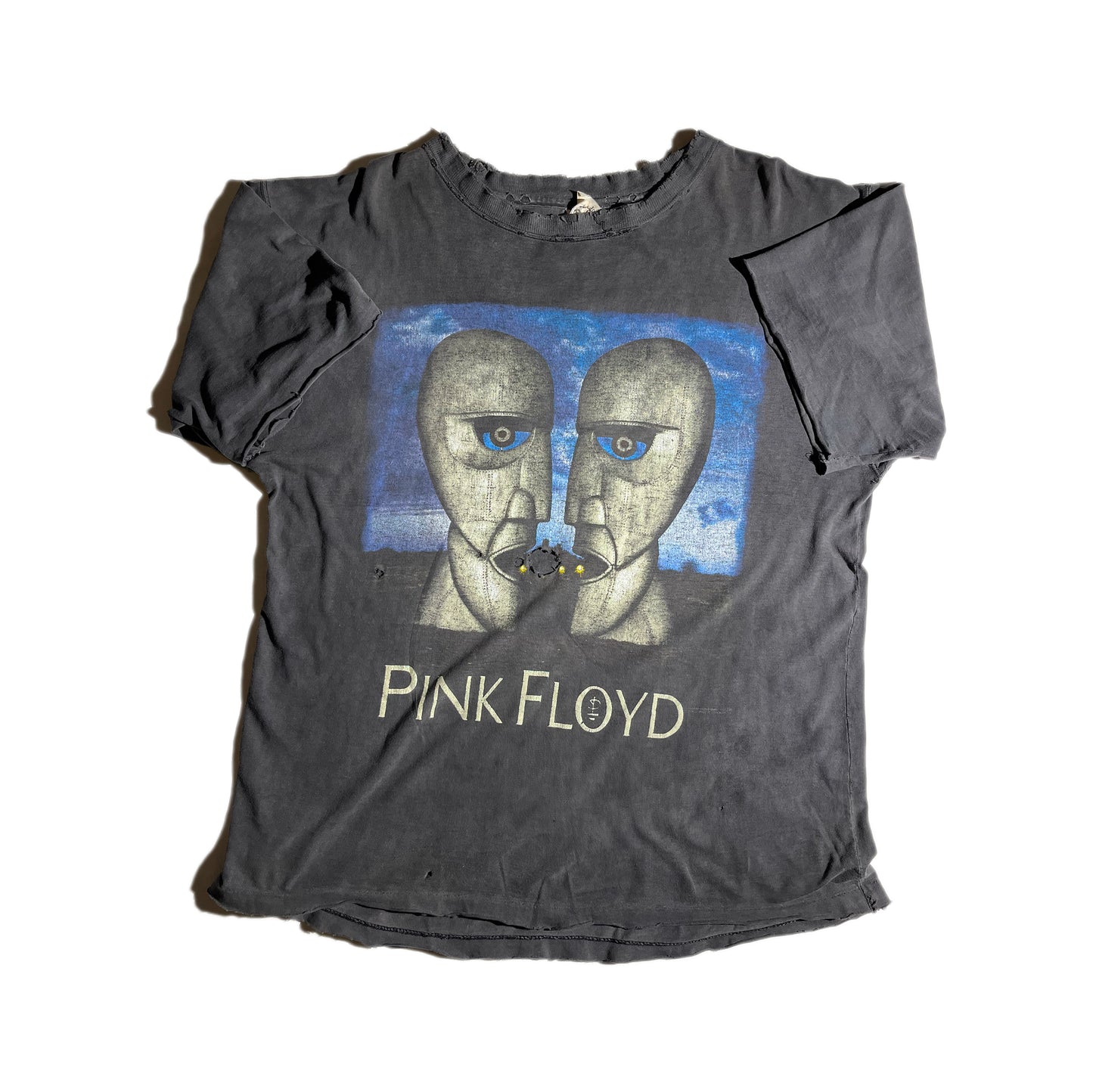 Distressed Grail Rare Vintage Pink Floyd 90s Band T-shirt North American Tour 1994 Black Tour Tee L