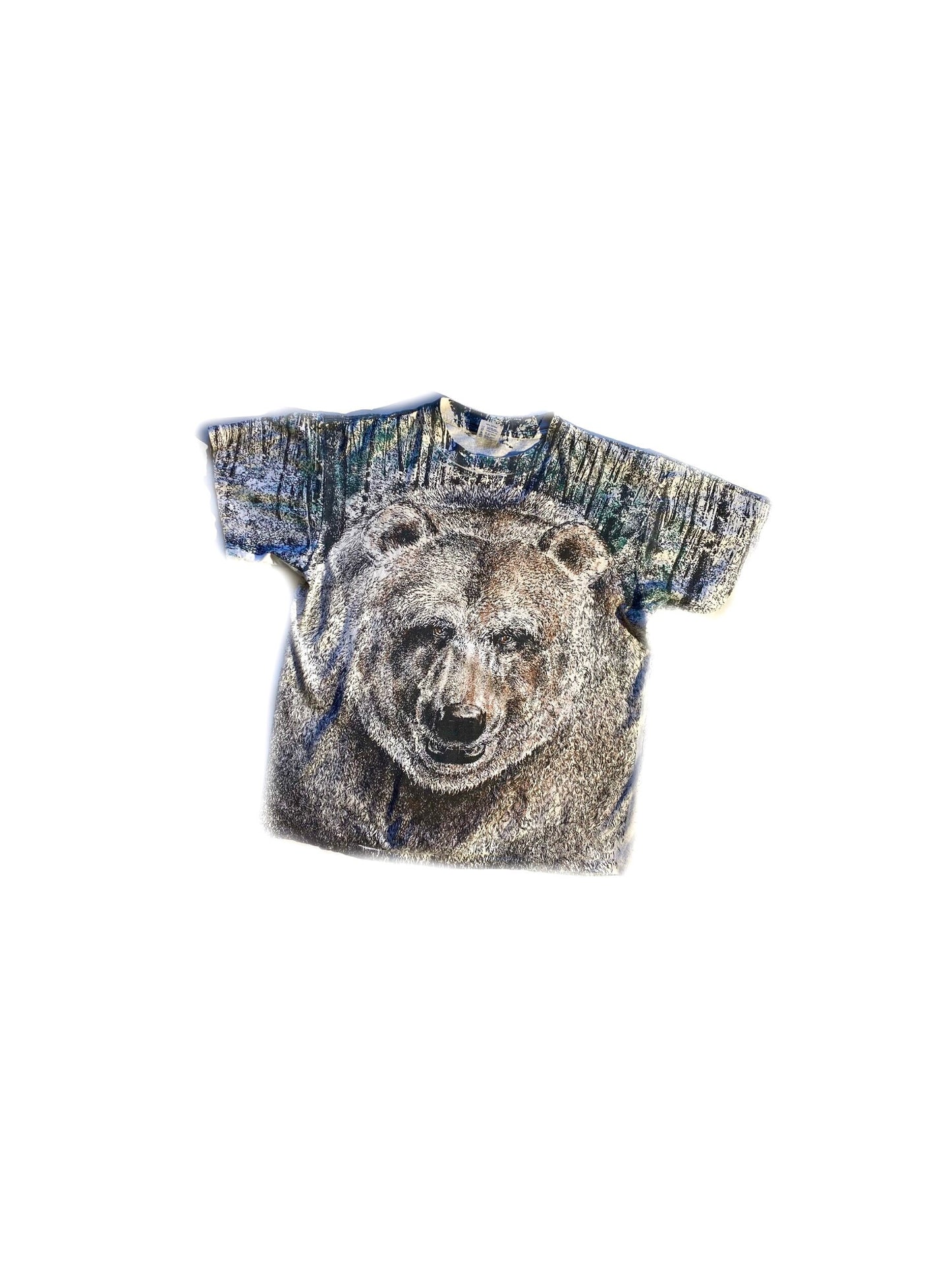 Vintage Bear T-Shirt Animal Tee