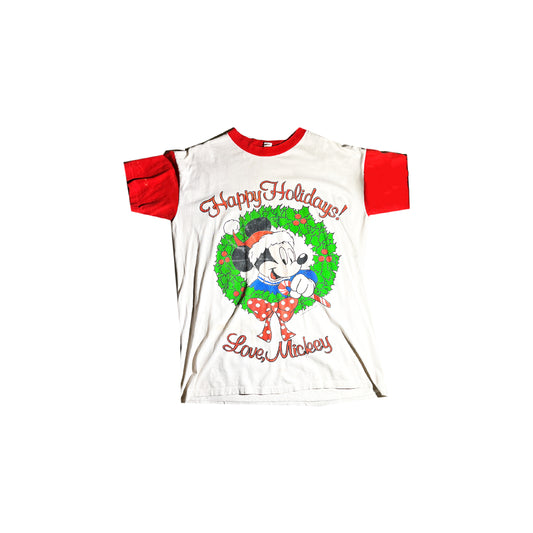 Vintage Mickey Christmas Shirt Tall Nighty Disney