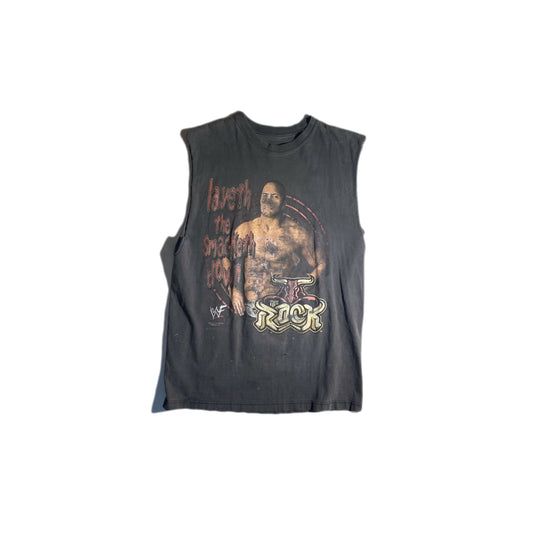 Vintage The Rock T-Shirt Cut OFF